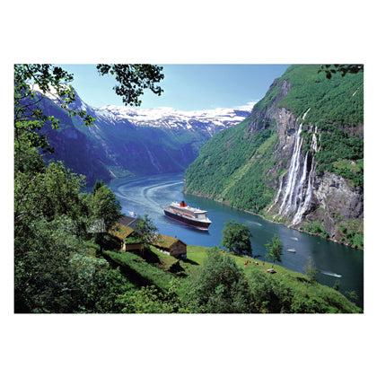 Ravensburger Puzzle Noors Fjord, 1000 Stück.