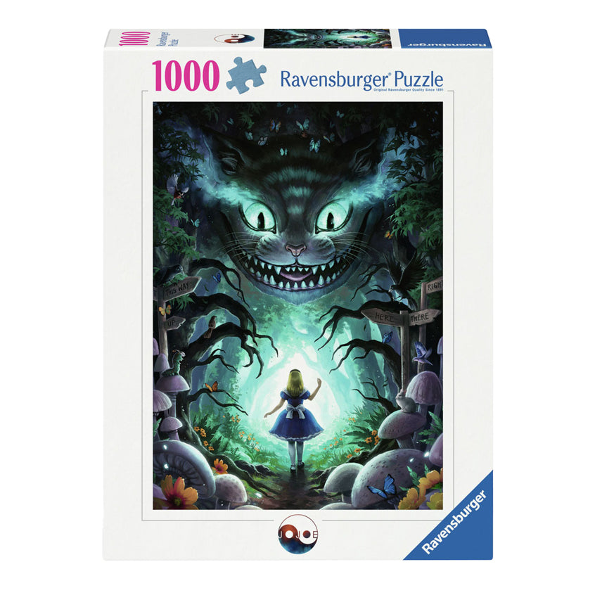 Ravensburger Puzzle Disney Abenteuer mit Alice, 1000 Teile.