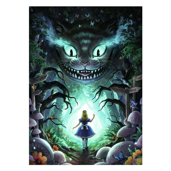 Ravensburger Puzzle Disney Abenteuer mit Alice, 1000 Teile.