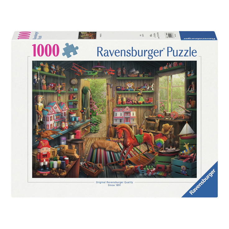 Ravensburger Puzzle, nostalgisches Spielzeug, 1000 Teile.