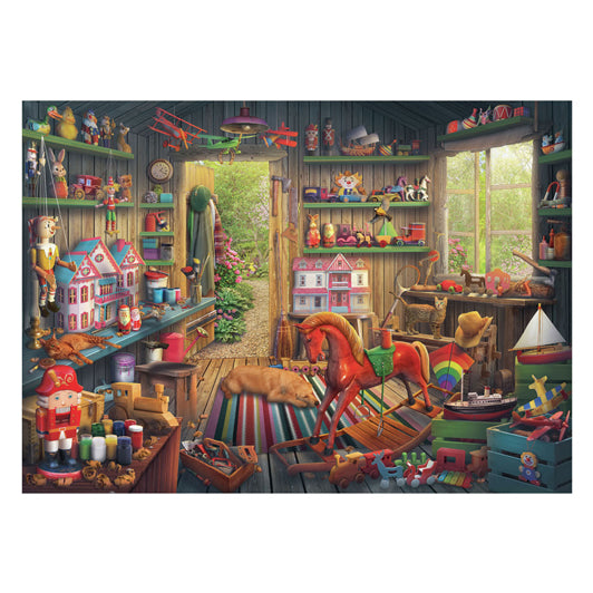 Ravensburger Puzzle, nostalgisches Spielzeug, 1000 Teile.
