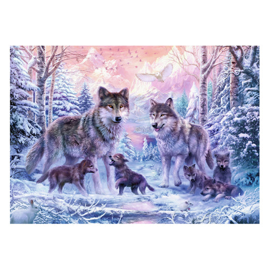 Ravensburger Puzzle Arktische Wölfe, 1000 Teile.