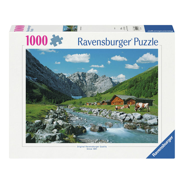 Ravensburger Puzzle Karwendelgebirge Österreich, 1000er.