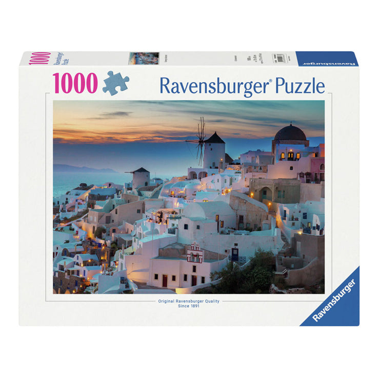 Ravensburger Puzzleabend in Santorini, 1000 St.