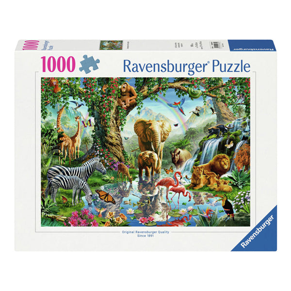 Ravensburger Puzzle Dschungelabenteuer, 1000 Teile.
