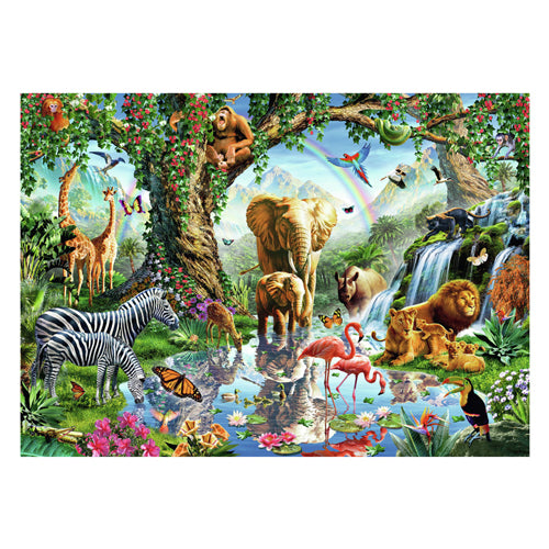 Ravensburger Puzzle Dschungelabenteuer, 1000 Teile.