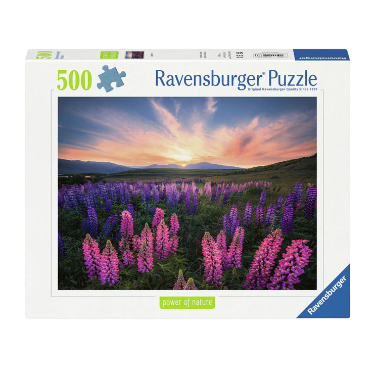 Ravensburger Puzzle Lupinen, 1000 Teile.