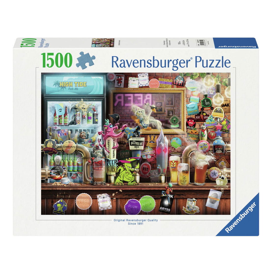 Ravensburger Puzzle Craft Beers, 1500 Teile.