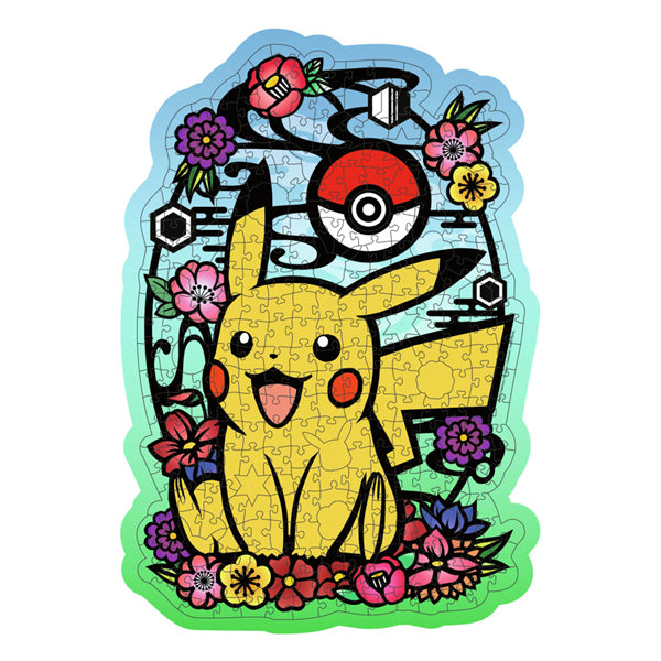 Ravensburger Holzpuzzle Pokémon Pikachu, 300 Teile.