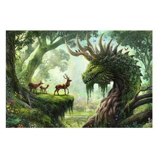 Ravensburger Puzzle „Der Walddrache“, 3000 Teile.