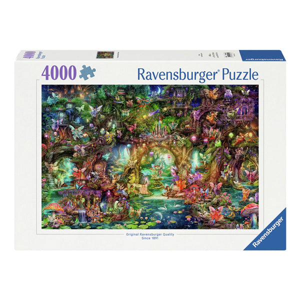Ravensburger Legpuzzel die verborgene Welt der Feen, 4000st.