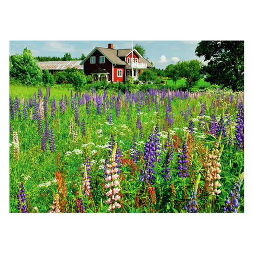 Ravensburger Puzzle Bauernhof in Schweden, 500 Teile.