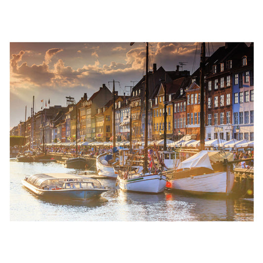 Ravensburger Legpuzzel sonnenunt.in Kopenhagen, 500.