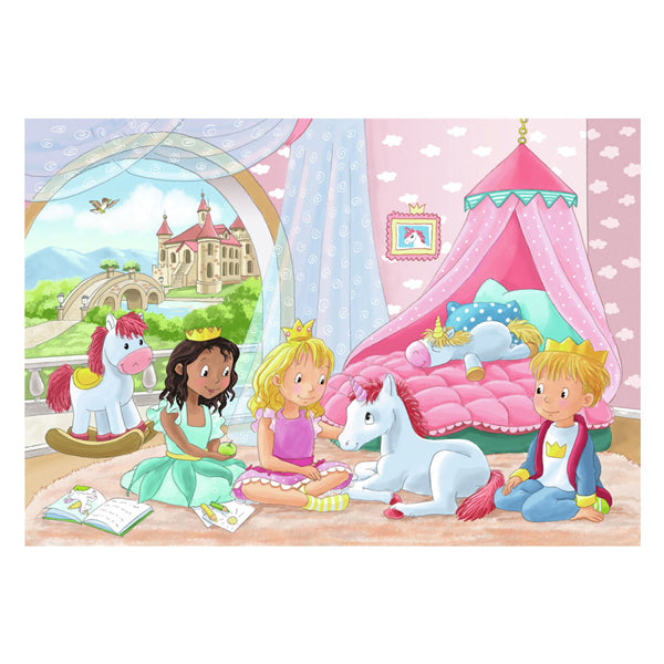 Ravensburger puzzel prince princess 2x12