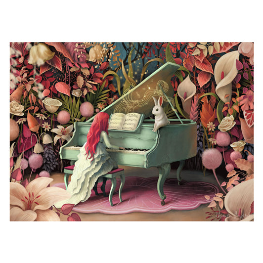 Ravensburger legpuzzel rabbit recital, 500st.