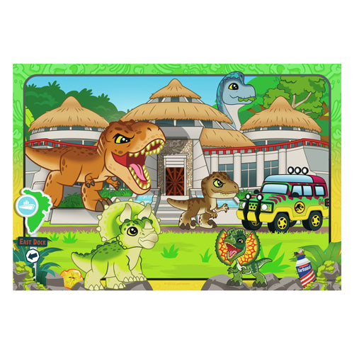 Ravensburger Puzzle Jurassic World Entdecker, 2x24 Teile.