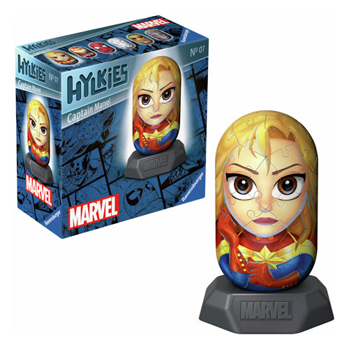 Ravensburger 3D-Puzzle Hylkies Marvel Captain Marvel, 54.
