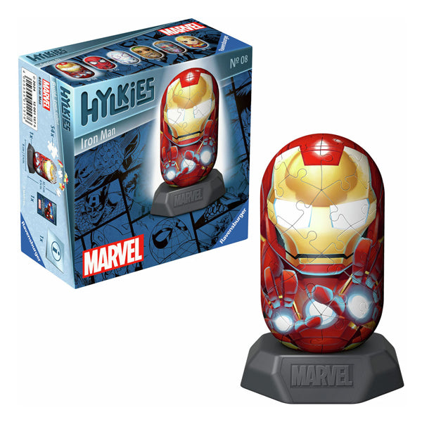 Ravensburger 3D-Puzzle Hylkies Marvel Iron Man, 54.