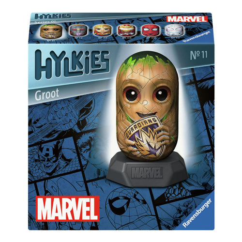 Ravensburger 3D-Puzzle Hylkies Marvel Groot, 54.