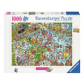 Ravensburger legpuzzel holiday resort 3: the pool, 1000st.