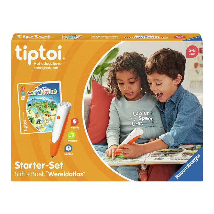 Ravensburger tiptoi Starterset mit großem Weltatlas