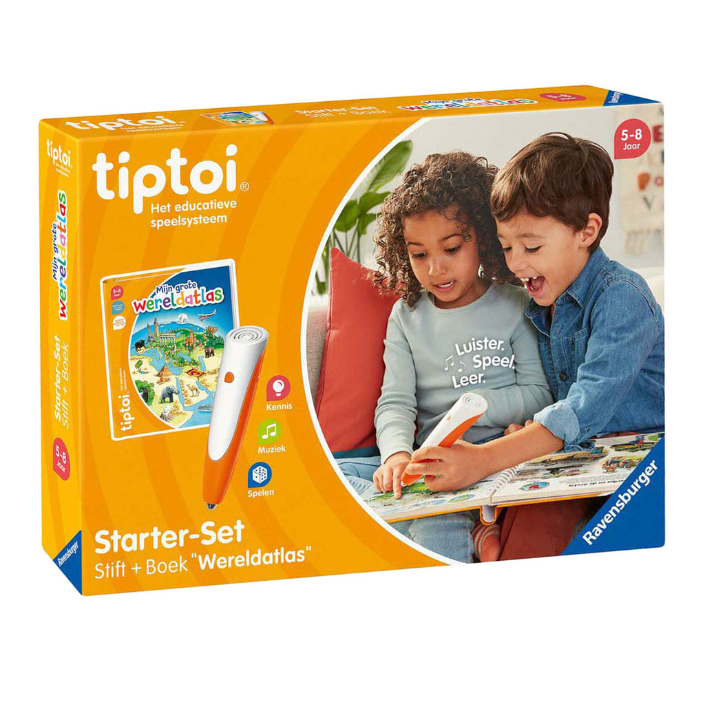 Tiptoi starterset mijn grote wereldatlas