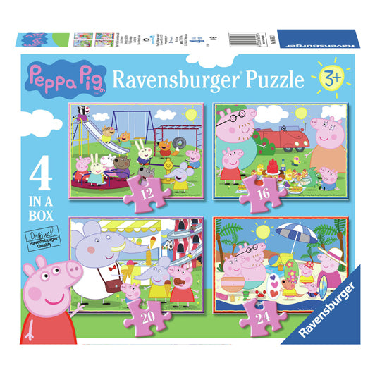 Ravensburger Legpuzzel Peppa Pig 4in1, 24st.