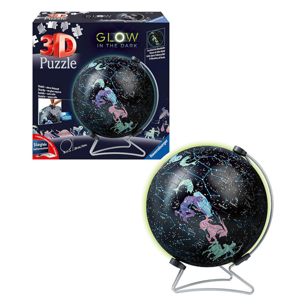 Ravensburger 3D-Puzzle Sternbilder, die im Dunkeln leuchten, 180 Teile.