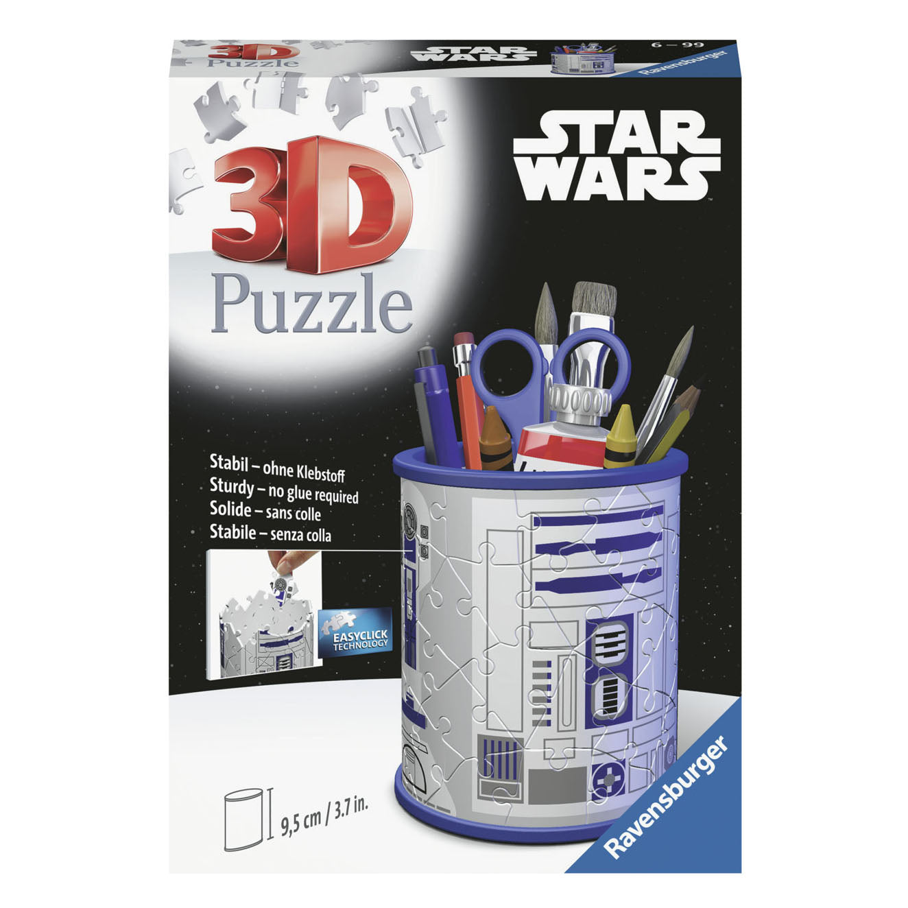 Ravensburger 3d puzzel pennenbak star wars, 54st.