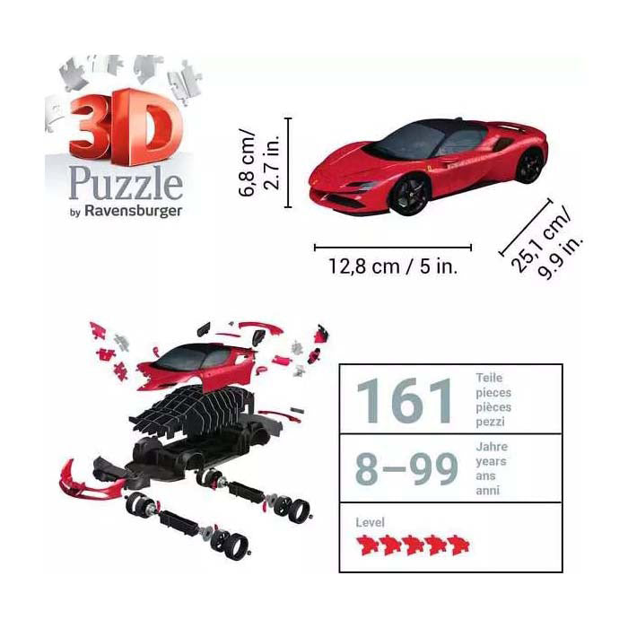 Ravensburger 3D-Puzzle Ferrari SF 90
