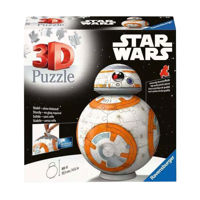 Ravensburger 3D-Puzzle Star Wars BB-8, 99.