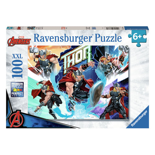 Ravensburger Legpuzzel XXL Marvel Thor, 100.