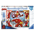 Ravensburger legpuzzel xxl marvel iron man, 100st.