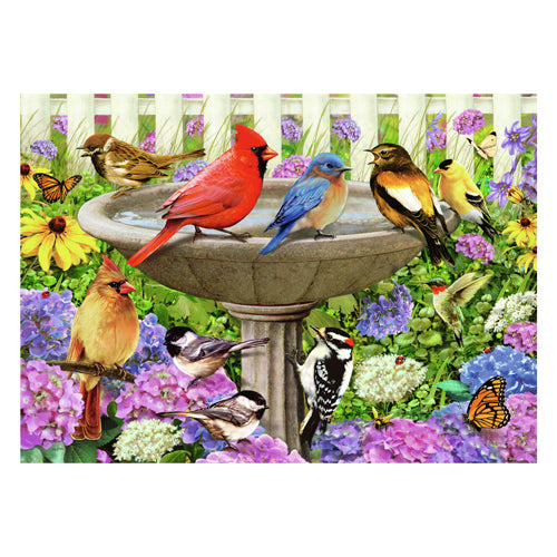 Ravensburger Vogelbad-Puzzle, 500 Teile.
