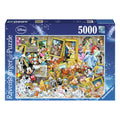 Ravensburger legpuzzel disney mickey als kunstenaar, 5000st.