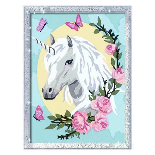 Ravensburger Creart Malen nach Zahlen – Einhornporträt