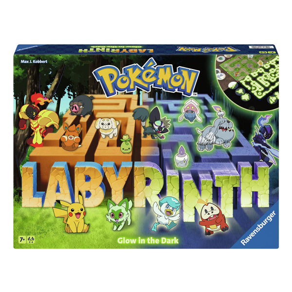 Ravensburger Pokémon-Labyrinth in Dunkeln