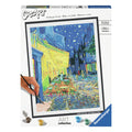 Ravensburger Creart Malen nach Zahlen - Caféterrasse Van Gogh