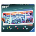 Ravensburger Creart Malen nach Zahlen – Delfine im Sonnenuntergang