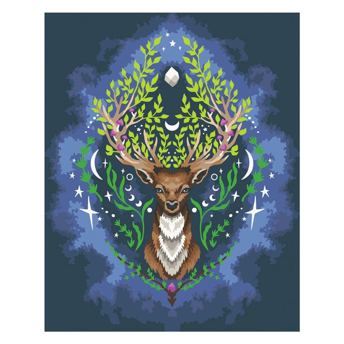 Ravensburger Kreation mystischer Hirsch