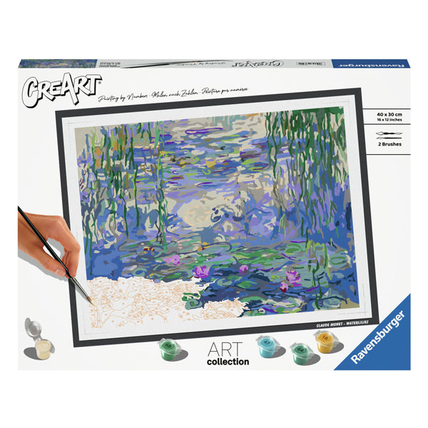 Ravensburger creart schilderen op nummer - waterlilies monet
