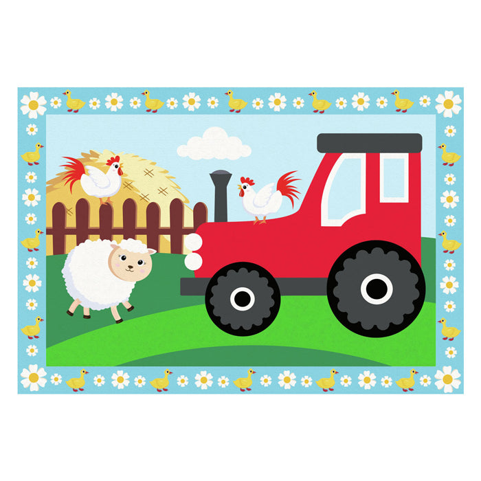Ravensburger Creart Malen nach Zahlen – Traktor mit Landschaft