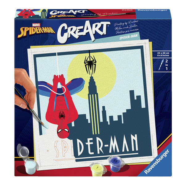 Ravensburger Creart Malen nach Zahlen – Marvel Spiderman