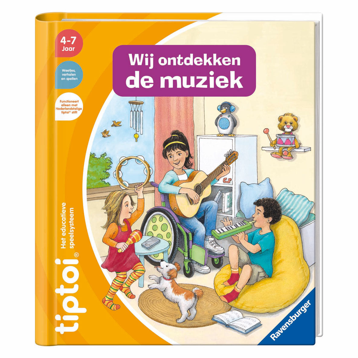 Ravensburger tiptoi boek muziek ontdekken