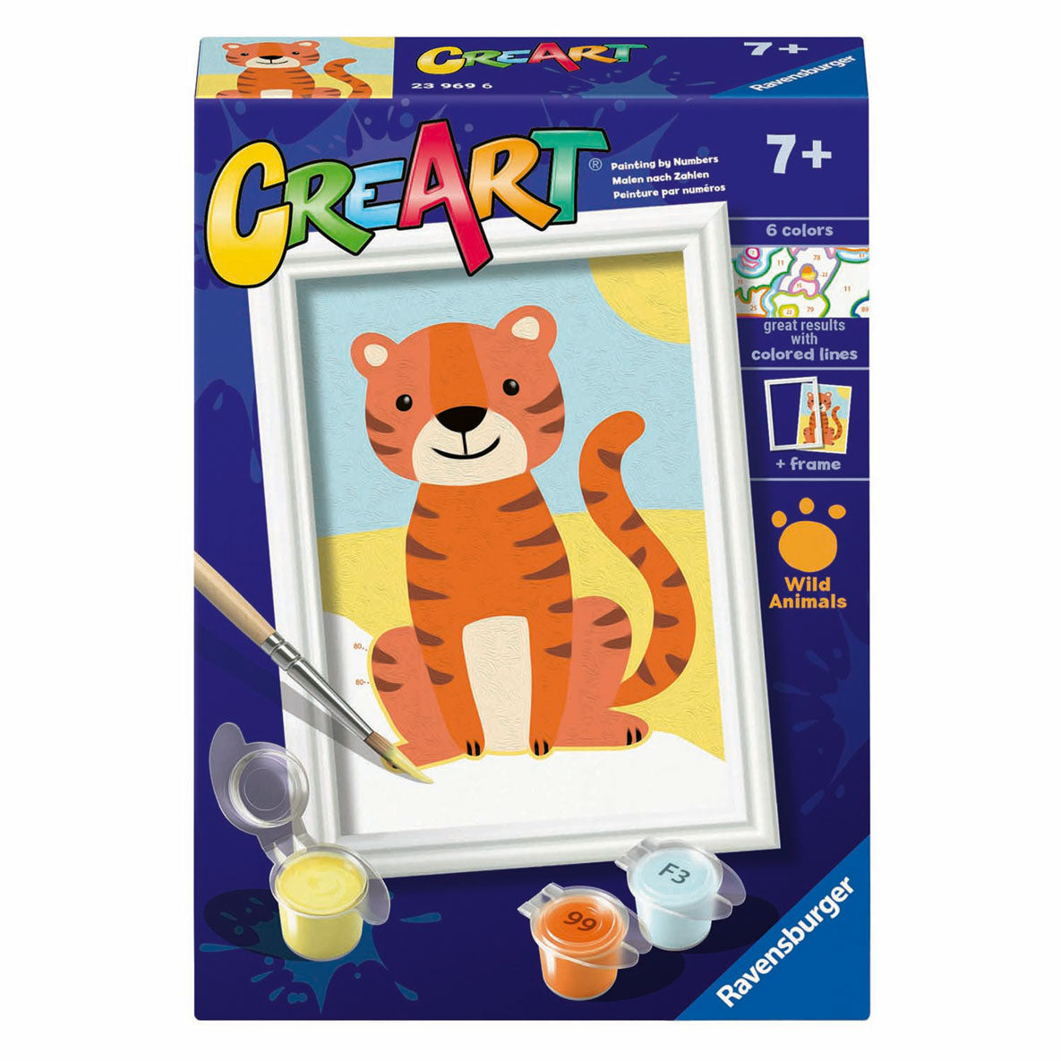 Ravensburger creart wild tiger