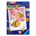 Ravensburger Creart Malen nach Zahlen – glückliche Bienen