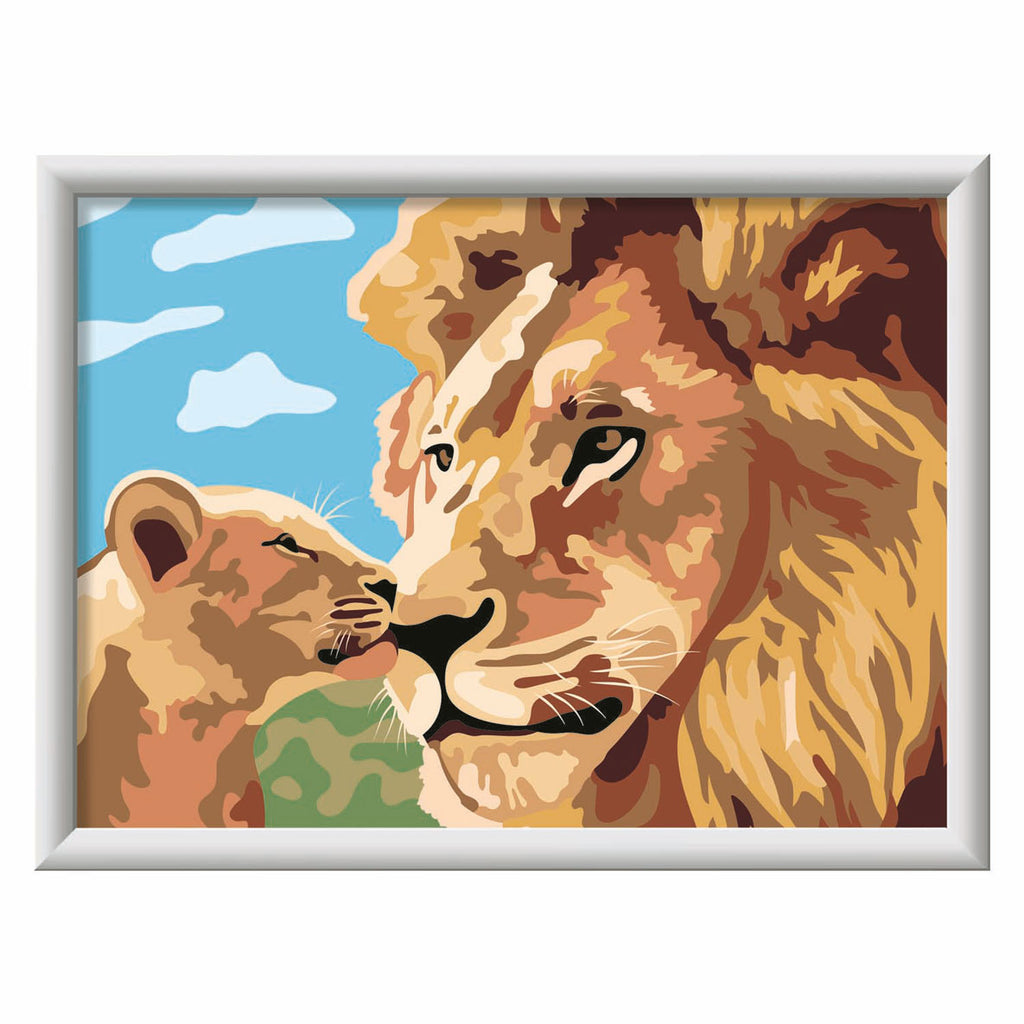 Ravensburger creart lion and baby