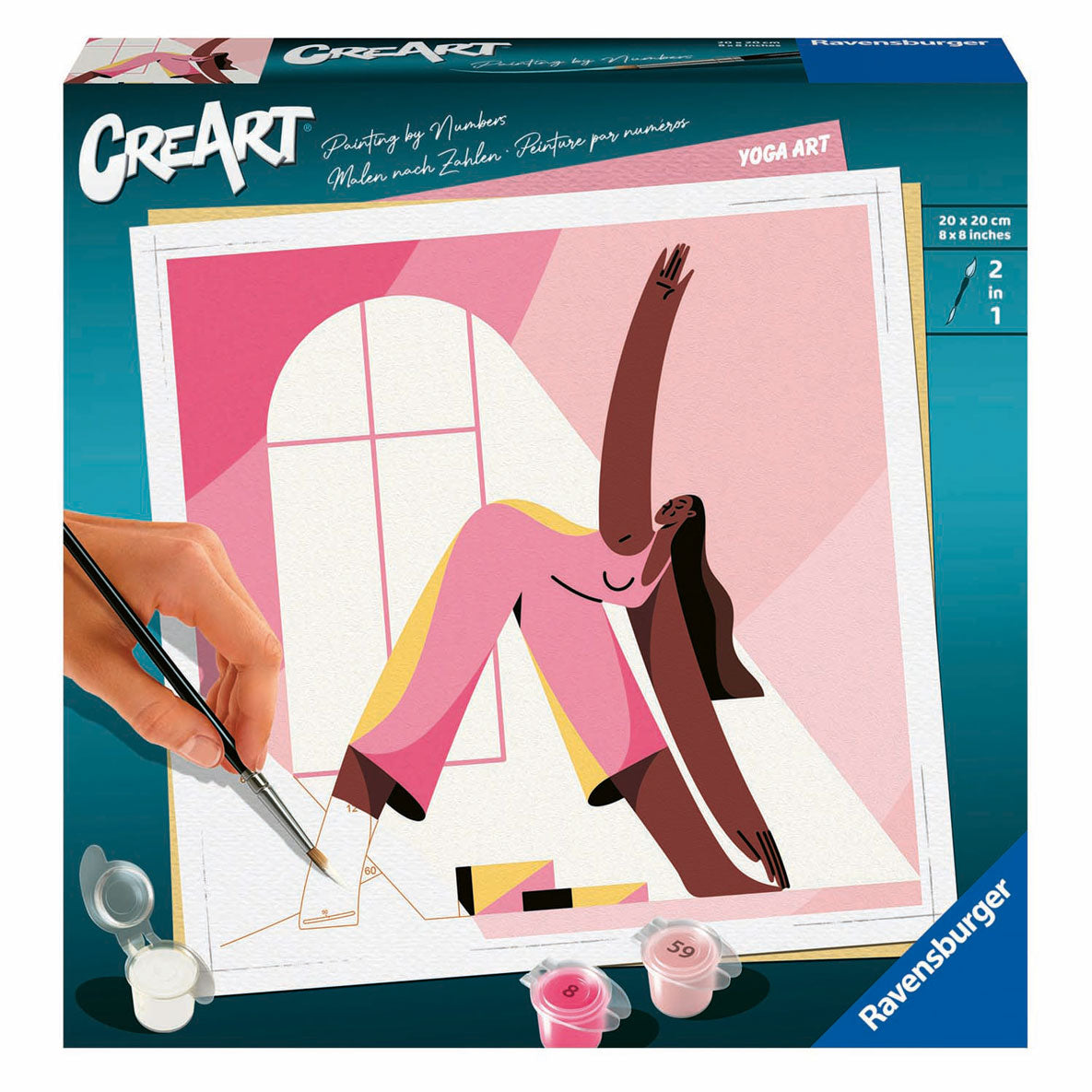 Ravensburger Creart Malen nach Zahlen - Yoga