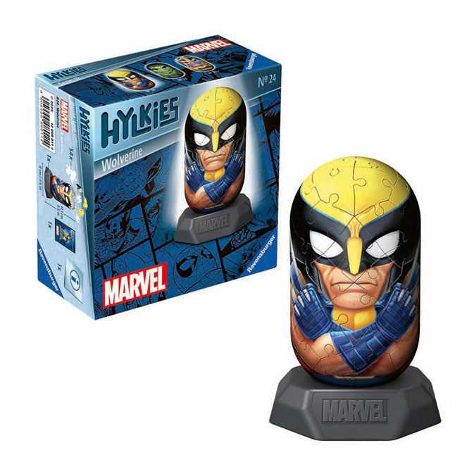 Ravensburger 3D-Puzzle Hylkies Marvel Wolverine, 54.