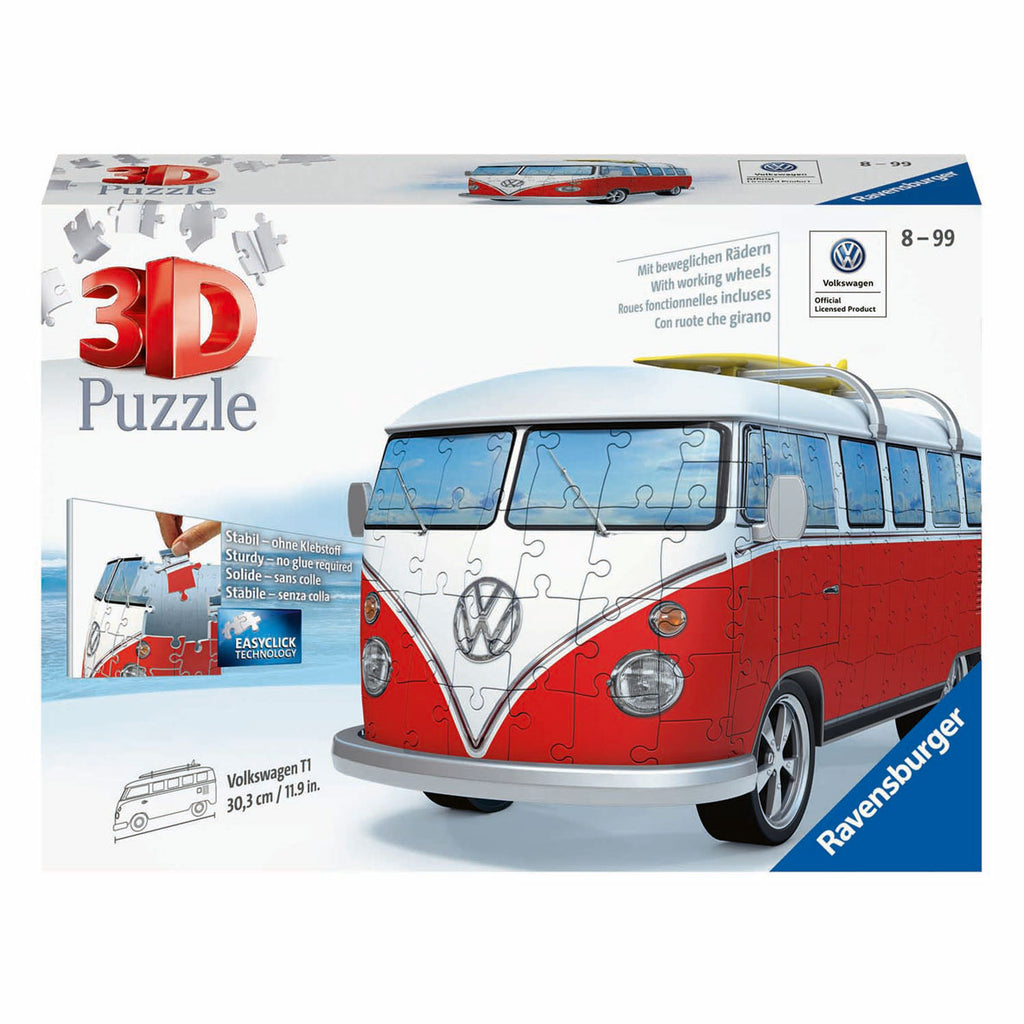 Ravensburger puzzel 3d volkswagen bulli t1